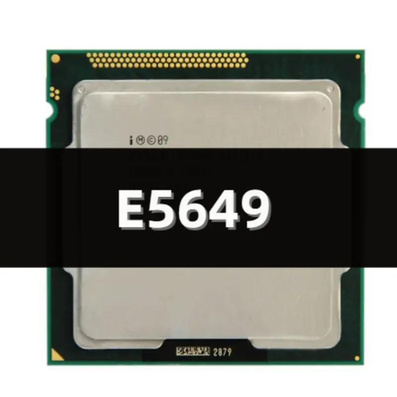 CPU işlemci E5649 2.53GHz 5.86GT/s 6 çekirdek 12MB LGA1366 SLBZ8