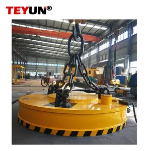 TEYUN 대용량 10 톤 강판 리프팅 자석 판매