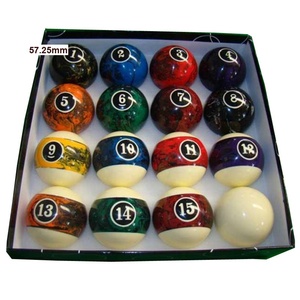 Bolas de Billar Xmlivet de Mármol de 57.<span class=keywords><strong>2</strong></span> mm, Juego Completo de Alta Calidad, Bolas de Billar de <span class=keywords><strong>2</strong></span> 1/4 Pulgadas, Accesorios para Taco de Billar de Nueve Bolas - Product Image 2