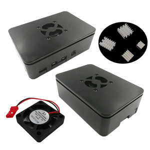 AISmartlink التوت <span class=keywords><strong>Pi</strong></span> 4B قذيفة ABS البلاستيك الجيل الرابع قذيفة التوت <span class=keywords><strong>Pi</strong></span> 4 تبديد الحرارة التوت <span class=keywords><strong>Pi</strong></span> 4 قذيفة مربع 4 قذيفة - Product Image 1