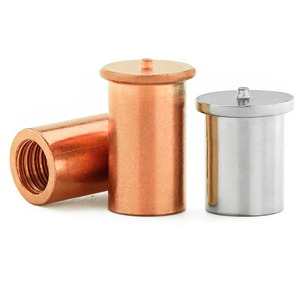 Entretoises en aluminium soudées M2.5 M3, plaquées <span class=keywords><strong>zinc</strong></span>, à <span class=keywords><strong>souder</strong></span> par points, pour montage de circuits imprimés, avec goujons et écrous de soudure - Product Image 2