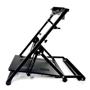 Postazione da Corsa Pieghevole Deluxon D39 in Acciaio con Portabicchieri e Supporti per Cambio e Pedali con Assistenza in Lingua Inglese - Product Image 1