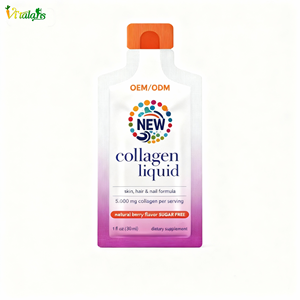 OEM/ODM Collagène Liquide 5,000 mg pour la croissance des cheveux, la peau et les ongles avec acides aminés Favorise la santé des articulations, des os et des muscles - Product Image 1