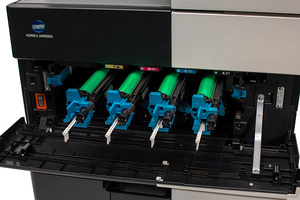 B/K A3 Máquinas Fotocopiadoras Reacondicionado Konica Minolta Bizhub 454 <span class=keywords><strong>Impresora</strong></span> MFP Copiadora de <span class=keywords><strong>alquiler</strong></span> usada - Product Image 5