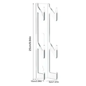 Support de rangement universel pour manette de jeu Support mural pour écouteurs Support transparent pour <span class=keywords><strong>ps5</strong></span> SLIM/PS4 Accessoires - Product Image 6