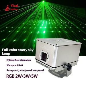 Ngoài trời không thấm nước 2W/3W/5W LED đom đóm ánh sáng laser bầu trời đầy sao hiệu suất sân khấu Scenic Spot IP65 LANDMARK ánh sáng hiển thị - Product Image 4