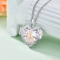 Collier avec pendentif en argent sterling S925 et coquille d'ormeau pour fille, cadeau de bijoux d'amour familial en gros