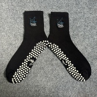 Chaussettes de yoga et de Pilates personnalisées pour femmes, antidérapantes, respirantes, en tricot, pour le fitness