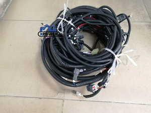 XPower 6D102 Engine <b>Harness</b> 20Y-06-22711 20Y-06-22712 20Y-06-22713 Black External <b>Wire</b> <b>Harness</b> for PC200-6 Excavator - Product Image 2