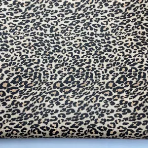 Hot Sale Special Material Leopard Print PVC Leather For Shoes Handbags