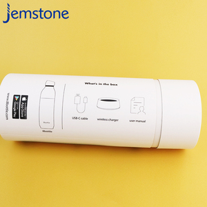 Caja de embalaje de cilindro al por mayor de China con logotipo impreso personalizado Kraft embalaje de tubo de papel personalizado - Product Image 2