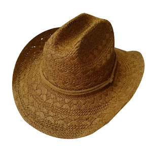Cappelli di <span class=keywords><strong>paglia</strong></span> di cappelli da cowboy di carta rosso "son - Product Image 6