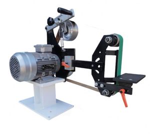 Máquina abrasiva de banda, equipo de pulido vertical, lijadora con regulación de velocidad continua - Product Image 4