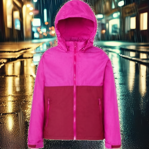 High Quality Casual Loose Men's Bomber <b>Jacket</b> with Stand Collar <b>Thin</b> <b>Waterproof</b> Nylon Shell - Product Image 2