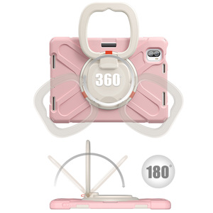 Funda resistente con asa tipo armadura y soporte para <span class=keywords><strong>Xiaomi</strong></span> <span class=keywords><strong>Mi</strong></span> Pad 5 / PAD 5 Pro <span class=keywords><strong>11</strong></span>" 2021 con correa de hombro para transportar la tableta - Product Image 2