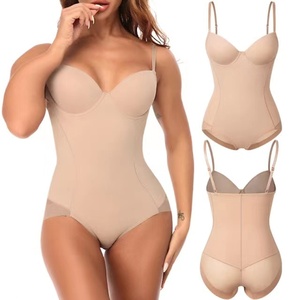 Women Waist Trainer <strong>Bodysuit</strong> <strong>Slimming</strong> Full Body Shaper Seamless Shapewear Jumpsuits Tummy Control Underwear Butt Lifter Corset - Product Image 1