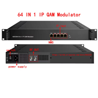 Codificador Modulador Gateway QAM de RF a IP HD 32 en 1, Codificador de Video DVB-C de 2/4/8/16/24 Canales, Decodificador para Sistema IPTV de Hotel