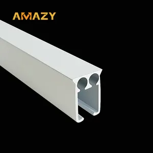 Wall Installation Flexible Aluminum Ceiling Curtain Track Aluminium Curtain Rail Manufacture With Favorable Price Curtain Tracks