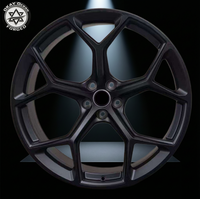 Jantes de voiture en alliage forgé personnalisables en couleur, 5 trous, 17, 18, 19, 20, 21, 22, 24 pouces, 20, 25, 30, 35, 40, 45 mm, pour Audi Q8, Benz, BMW
