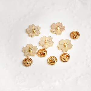 Épingles en émail métallique personnalisées, logo personnalisé, broche, badge pour vêtements, chapeaux, écharpes, hijab, fournisseur en gros - Product Image 2