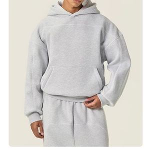 Sudadera con Capucha de Diseñador al por Mayor, Sudadera con Capucha Corta de Alta Calidad de 350 g, Sudadera con Capucha Personalizada de Manga Larga para Hombre - Product Image 1