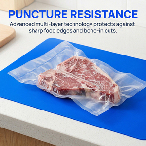 Bolsas de Vacío para Cocción Sous Vide Comerciales, PA/EVOH/PE, Bolsas de Cocción Resistentes al Calor de 11 Capas para Salchichas, Aprobadas por <span class=keywords><strong>BRC</strong></span> - Product Image 3