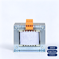 Transformateur de puissance monophasé 250VA économique à enroulement en aluminium pour alimentation d'instruments