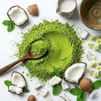 Poudre de Matcha Fraîche Saveur Noix de Coco Premium Nouvelle Boîte de 1kg en Vrac Thé 100% Naturel et Sain pour Latte & Smoothies