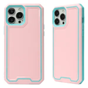 Fundas para Celular 2 in 1 TPU + PC malzeme sert telefon kılıfı için onur 70 arka kapak mobil koruyucu