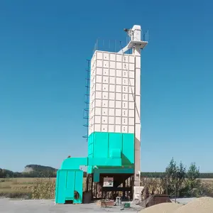 Secador mecânico de grãos de milho 12 toneladas, máquina de secar grãos de milho