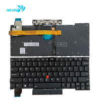 Clavier US pour ordinateur portable Lenovo ThinkPad X13 Yoga Gen 1
