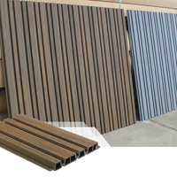 Revêtement mural extérieur WPC co-extrudé pour climat froid, résistant aux intempéries, pour projets de construction - Fabricant