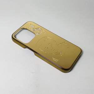 Logotipo de talla profunda y funda de lujo con diamantes, placa de cubierta de metal, funda de teléfono inferior para PC, fundas para teléfonos móviles - Product Image 5