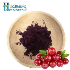 Anthocyanin Extract Wholesale Supply Pure Natural Cranberry Extract 25% Proanthocyanidins Cranberry Powder