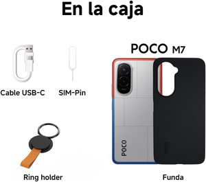 Nuovo POCO M7 6/128GB 8/256GB Smartphone Snapdragon 8 Gen3 Ricarica Rapida Reversibile 33W/18W Sistema Android 15 - Product Image 3