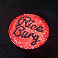 Boîtier Lumineux LED Circulaire Rond Publicitaire Personnalisé en Acrylique, Enseigne Extérieure
