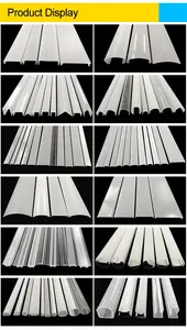 Modern lineer ışık Led alüminyum profiller ekstrüzyon gömme tavan hattı aydınlatma koruması