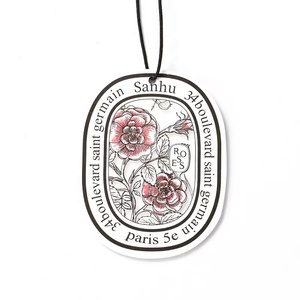Cadeaux promotionnels pour la maison et le bureau : Désodorisant de voiture en papier à suspendre, senteurs Pomme, Océan, Jasmin, Cologne, pour pare-brise - Product Image 5