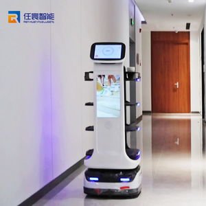 Robot de livraison Mars Renhuan <span class=keywords><strong>AI</strong></span> : Grand modèle, publicités mobiles, cartographie intelligente, 4 plateaux - Product Image 1