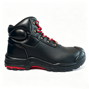 DSF53 Black Suede Hiking Safety <b>Work</b> Boots Anti-Puncture Sole All Seasons Casual Wear <b>Men</b> Boot safe <b>shoes</b> OEM ODM <b>work</b> <b>shoes</b> - Product Image 5