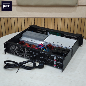 เครื่องขยายเสียง FP Professional 10000Q 1350W X4 แอคทีฟ ดิจิตอล คลาส D 4 แชนแนล สำหรับเวทีคาราโอเกะ ดีเจ กำลังขับ 4 โอห์ม ตัวเครื่องโลหะ - Product Image 6
