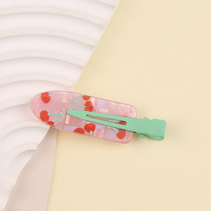 กิ๊บติดผมลายผลไม้น่ารักห<span class=keywords><strong>ล</strong></span>ากหลายแบบสำหรับผู้หญิงและเด็กผู้หญิงสำหรับสวมใส่ในชีวิตประจำวัน - Product Image 4