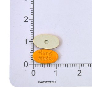 Parches de Resina Plástica Ovalados Coloridos de 20 mm, Hechos a Mano, Accesorios de Joyería DIY, Pinzas para el Cabello, Materiales para Fundas de Teléfono - Product Image 5