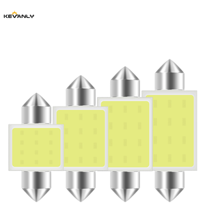 Cob à double pointe 31MM sans lumière blanche en aluminium Style 1pc 12V nouvel état autres Styles 36MM 39MM 41MM Style de lumière blanche normale - Product Image 1