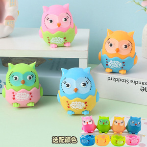 Owl pinch music vent toy creative animal doll slow <b>rebound</b> doll pinch office decompression toy - Product Image 6