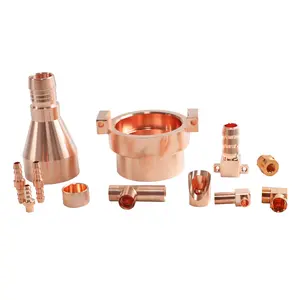 Professional Supplier OEM Service Custom Precision CNC Turning Machining Copper Fitting Parts