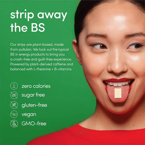 OEM/ODM Tiras Orales de Menta Natural para Adultos, Suplemento Dietético para Mejorar la Concentración y Aumentar la Energía, Muestra Gratis - Product Image 5