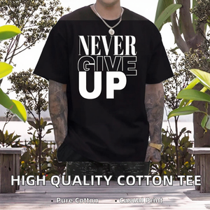 Camiseta de Punto de Alta Calidad al por Mayor, 100% Algodón, 180g, Ecológica, Impresión Digital Personalizada, Casual para Hombre - Product Image 2