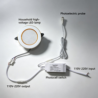 Module de commutation à distance à cellule photoélectrique AC à large plage de tension 110V/220V | Marche/Arrêt automatique jour/nuit | Contrôleur de lampe à faible consommation avec fonction de mémoire