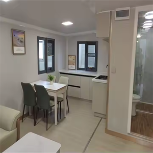 Fabricado listo para vivir Diseño portátil móvil Casa de contenedores expandible Cabina de marcos de acero modernos con baño - Product Image 4